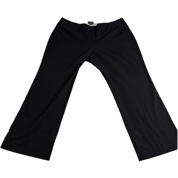 Liz Claiborne Pants - Liz Claiborne Career Audra Pants Women's Size 18 Petite Black Straight Leg